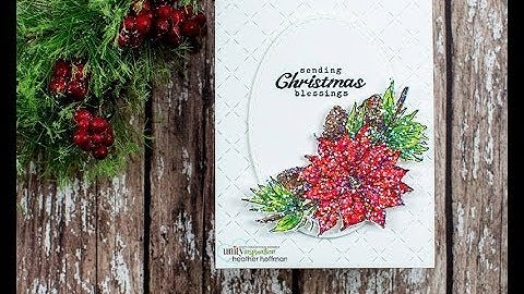 Unity Quick Tip: Glitter Frosted Florals