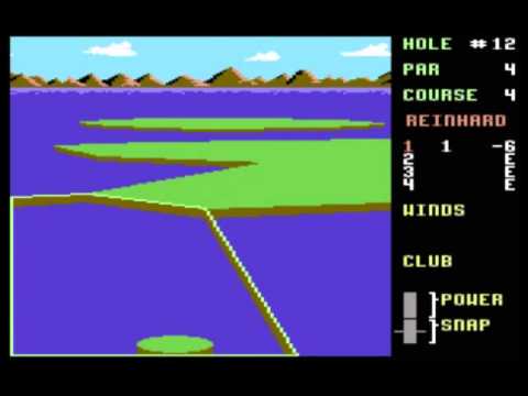 C64-Longplay - Leaderboard Golf