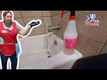 ⭐Como Remover jabón pegado y sarro y hongos de la tina y tile mosaico hongo con Caro's Calcium lime