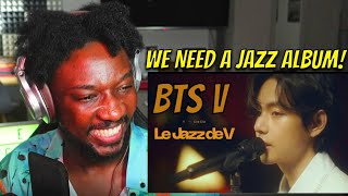 &#39;Le Jazz de V&#39; Live Clip #2023btsfesta | REACTION