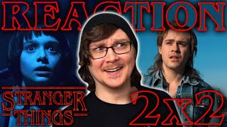 FIRST TIME watching STRANGER THINGS 2x2 Reaction/Review!
