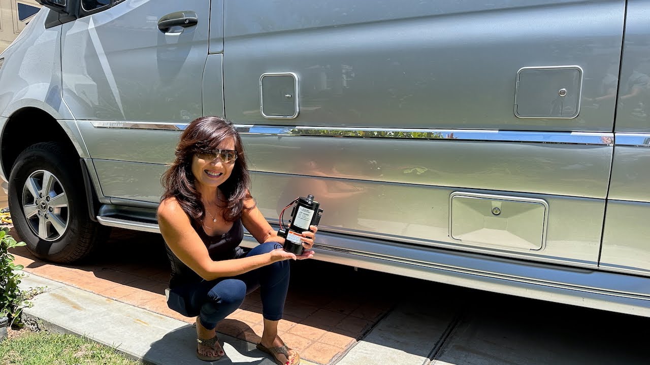 RV Macerator Pump Replacement / Airstream Interstate 19/ Camper Van