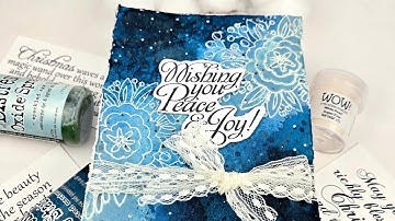 ASMR Emboss Resist Technique