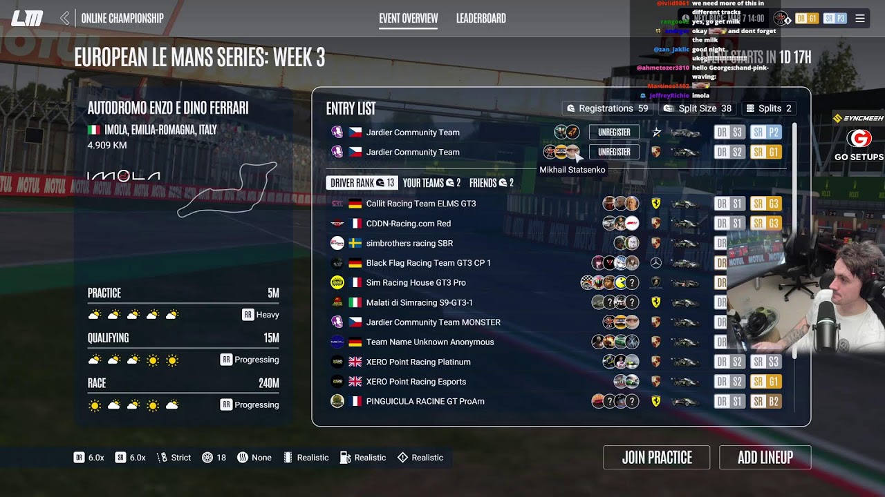 🔴 LIVE - Ultimate Monza Gauntlet PART 2 🔄 Different Car Every Race