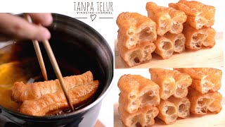 Kue Donat Khas China, Alias Cakwe, Tanpa Telur