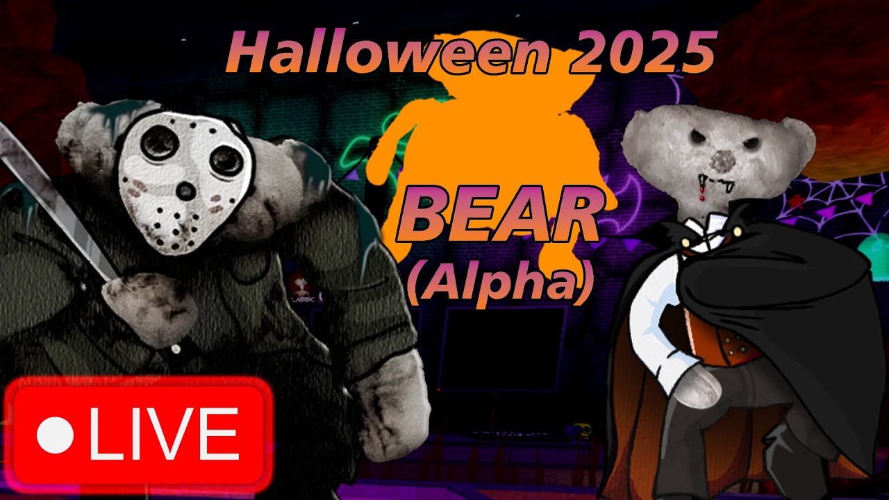 Roblox Bear Alpha Halloween 2025 Update LIVE YouTube 
