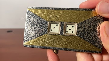 🎲 Kuic Dés Automatiques: Pocket Mechanical Dice from 1920s -- Gadgetify