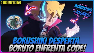  BORUSHIKI UTILIZOU O JOGAN E O KARMA ? BORUTO MANGÁ 63 !