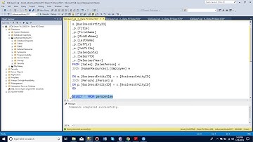 How to create and delete a view in SQL server manager