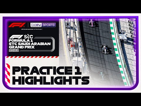 Saudi Arabia Grand Prix Practice 1 | F1 2023 Practice Highlights