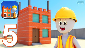 Pro Builder 3D - Gameplay Walkthrough Part 5 - Build Great City With Bricks (iOS, Android)