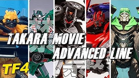 Top 10 Takara Transformers Movie Advanced - [TF4 News #107]