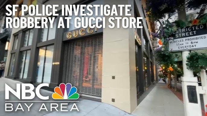 Louis Vuitton Store Robbed in San Francisco's Union Square 