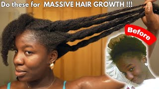 Do this for GUARANTEED GROWTH| 6 tips to grow longer & thicker hair