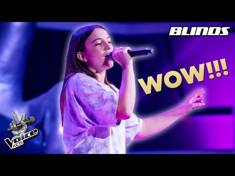 P!NK - What About Us (Hannah) | Blind Auditions | The Voice Kids 2022