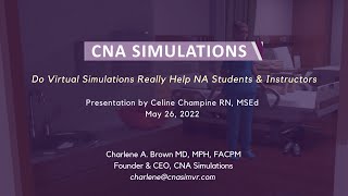 Do Virtual Simulations Really Help CNA Students & Instructors?