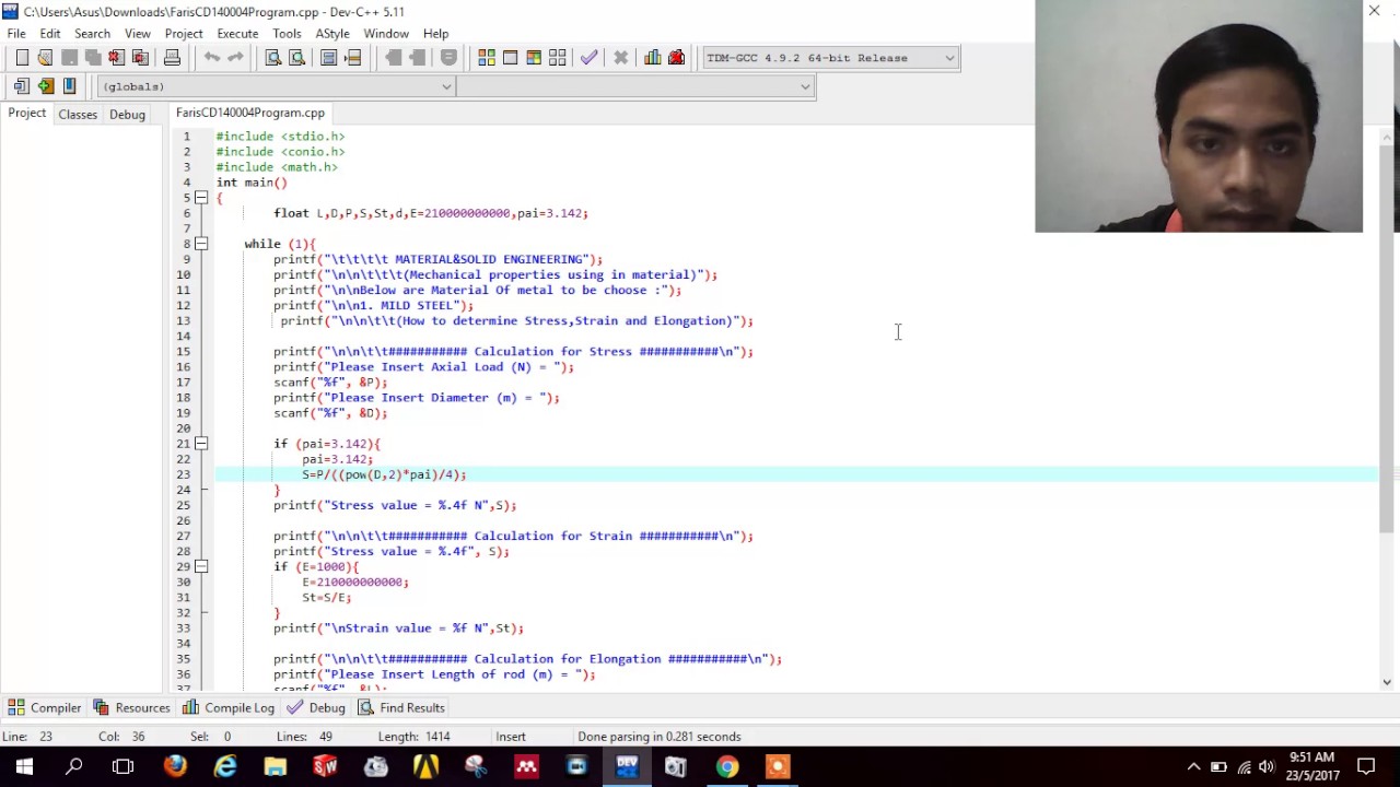 Computer Programming (BDA 24202) - YouTube