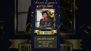 Graduation Party Invitation