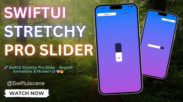 🚀 SwiftUI Stretchy Pro Slider   Smooth Animations & Modern UI 🎨🔥