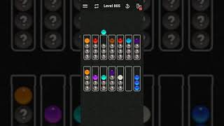 Ball Sort Color Water Puzzle Solution Level 805
