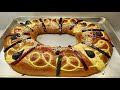 como hacer rosca fiexta sabor a cafe super esponjada