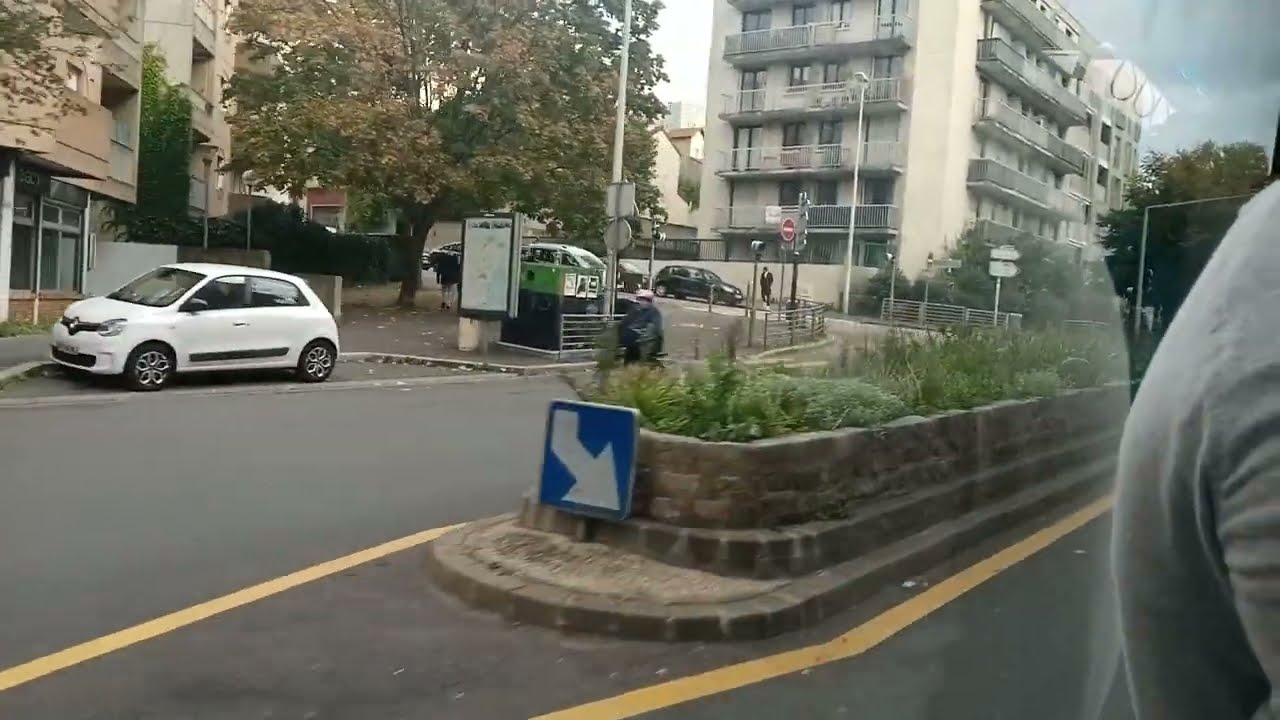 Bus 318 RATP - Bluebus 12m (3p) N°2036 Château de Vincennes --- Pantin - Raymond Queneau