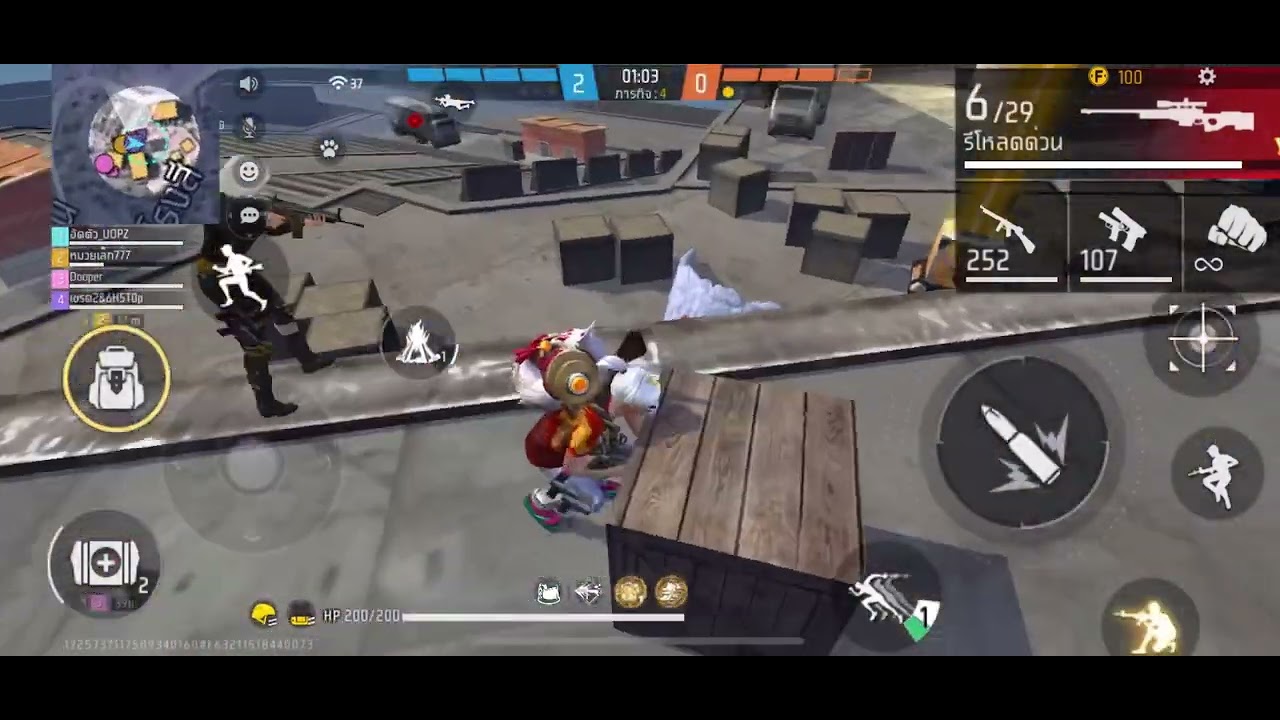 การกลับมาเล่นเเละตัดต่อคลิปครั้งเเรก:Free Fire max - YouTube