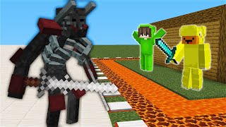 Mutant Wither Skeleton VS The MOST SECURE Minecraft House!