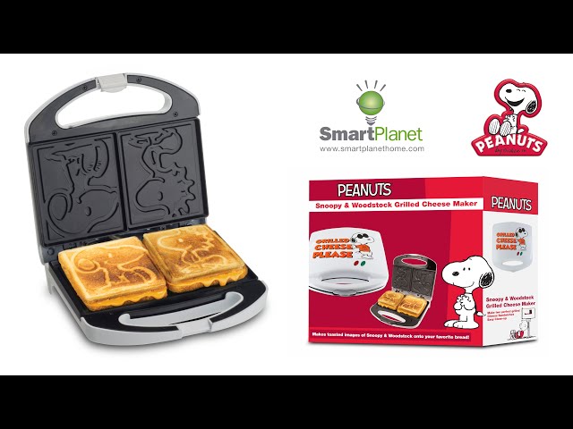 Smart Planet PEANUTS Grilled Cheese Maker 