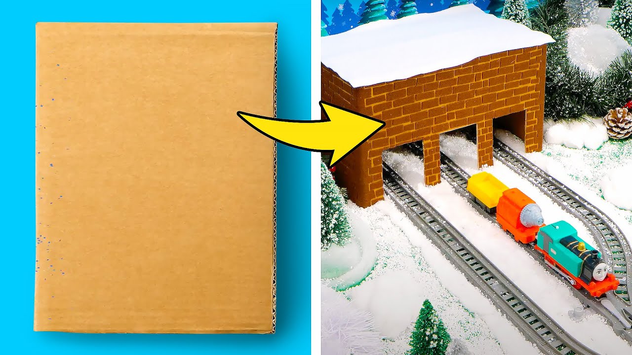 COOL WINTER HOLIDAY HACKS || Gift Ideas and Funny Crafts with Thomas & Friends™