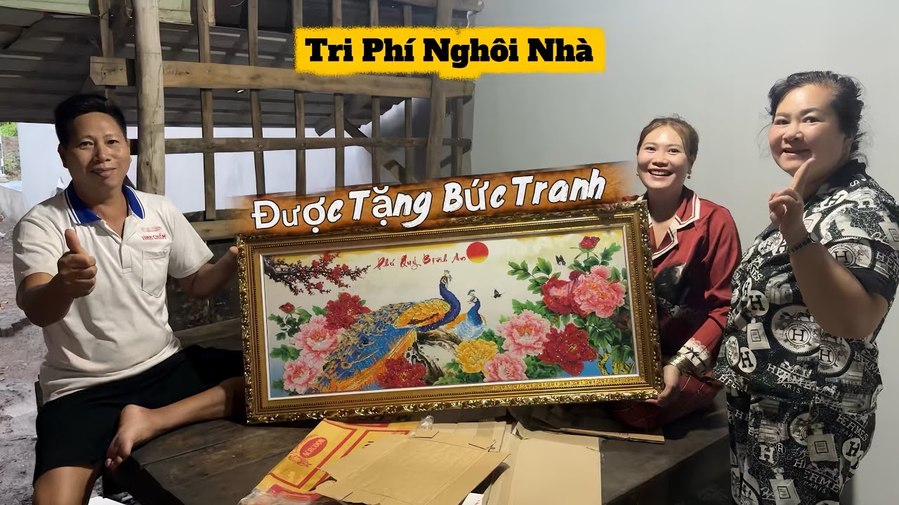 Giáo Sư Được Tặng Tranh Và Làm Bữa Cơm Gia Đình Nói Chi Phí Nghôi Nhà Giá Bao Nhiêu Tiền