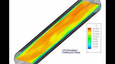 CFD Simulation of Flow in a Pipe with Particles