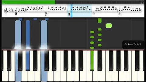 Gaia Gozzi - Coco Chanel ( piano tutorial + spartito by Antonio De Angelis)