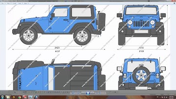 2010 Jeep Wrangler Rubicon – SolidWorks Tutorial (Part 4)