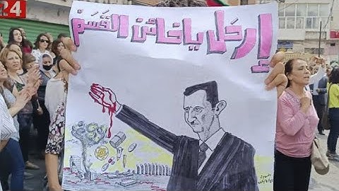 No Comment : en Syrie, les manifestations anti-Assad se poursuivent dans le sud