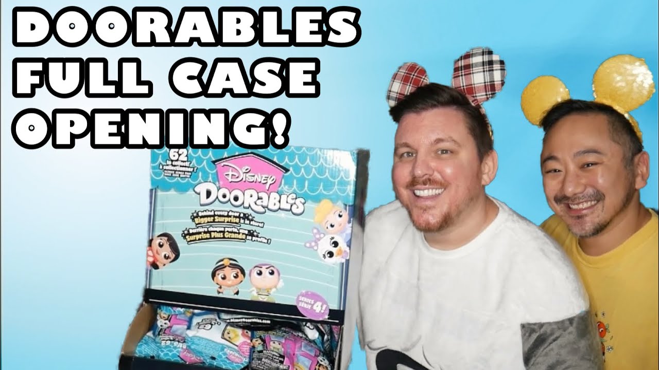 DISNEY DOORABLES SERIES 4 FULL CASE UNBOXING 🧜🏼‍♀️🦁🐠🦎