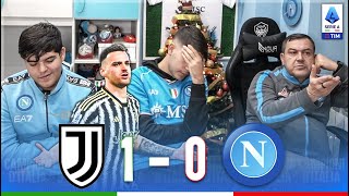 SFORTUNATI... JUVENTUS-NAPOLI 1-0 | LIVE REACTION NAPOLETANI image