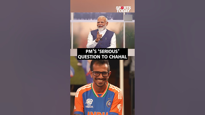 PM Modi asks Yuzvendra Chahal - Why are you so serious? | Sports Today