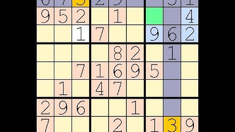 How to Solve Washington Post Sudoku Four Star?  7 October, 2023