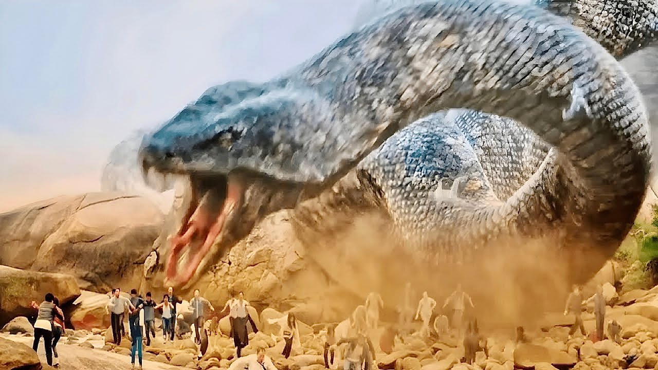 Giant Snake Attacks — Tourists Had Nowhere to Run!