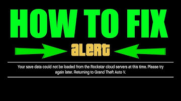 (Xbox One) GTA 5 How To Fix your save data could not be loaded from the Rockstar cloud servers