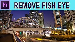 Remove FISH EYE from action camera video - Adobe Premiere Pro Tutorial screenshot 5