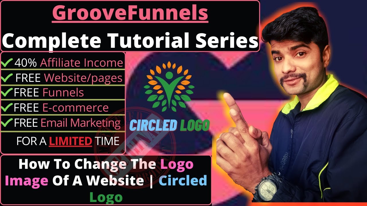 How To Change The Logo Image Of A site GrooveFunnels YouTube