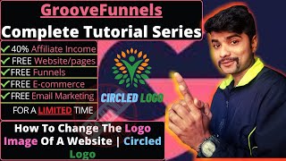 How To Change The Logo Image Of A Website | GrooveFunnels