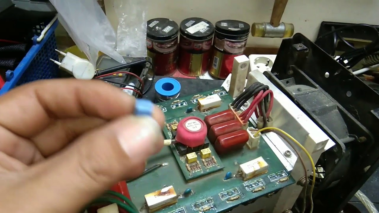 mesin las TIG MMA 200A tidak bisa dipake las dan argon