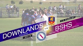 1st XV -  Downlands College vs. Brisbane State High School
