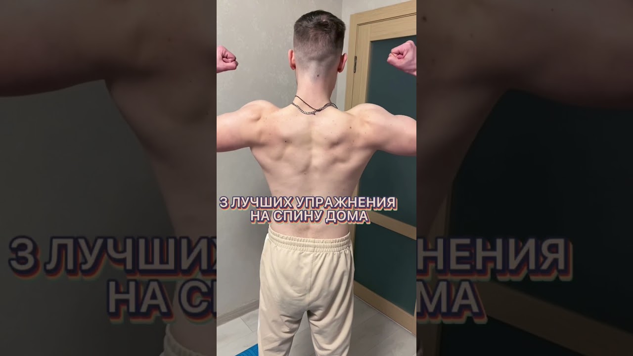 3 ЛУЧШИХ УПРАЖНЕНИЙ НА СПИНУ | ТРЕНИРОВКА ДОМА | BACK TRAINING 