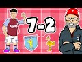 🤯7-2!🤯 Aston Villa vs Liverpool (Reaction to goals and highlights)