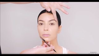 [FULL VIDEO] Kim Kardashian | The Perfect Eyebrow Tutorial By Mario Dedivanovic screenshot 3