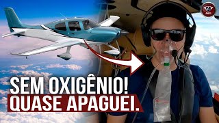 Como é VOAR muito ALTO em um AVIÃO NÃO PRESSURIZADO